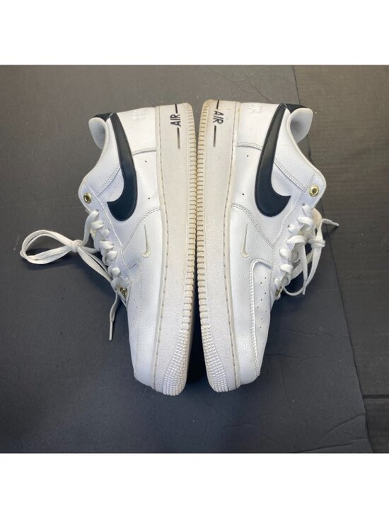 Size 13 - Nike Air Force 1 \'07 LV8 40th Anniversary White Black DQ7658-100 Men\'s main image 11